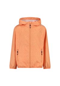 Kurtka dziecięca turystyczna CMP 31X7295. Kolor: biały, wielokolorowy, pomarańczowy. Styl: sportowy. Sport: turystyka piesza #1