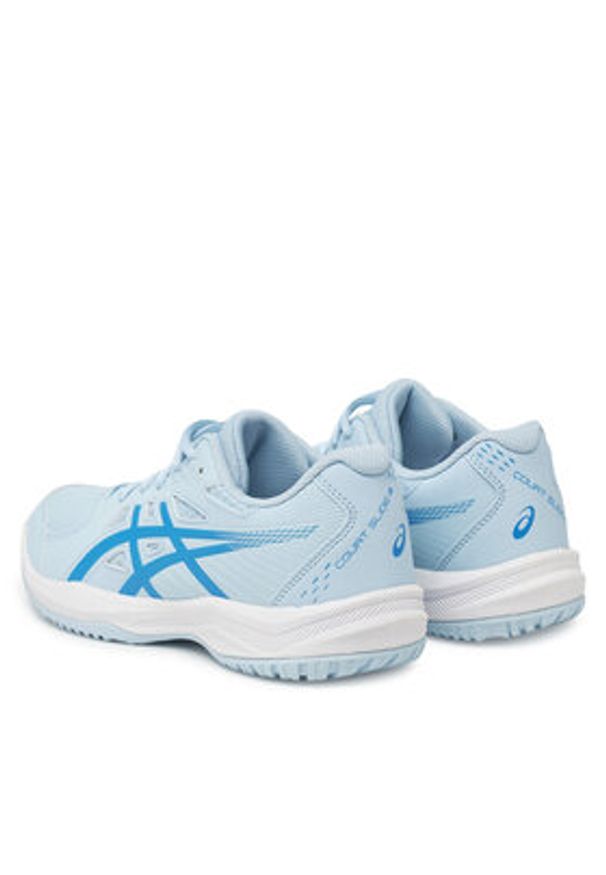 Asics Buty do tenisa Court Slide 4 1042A283 Niebieski. Kolor: niebieski. Materiał: skóra. Sport: tenis