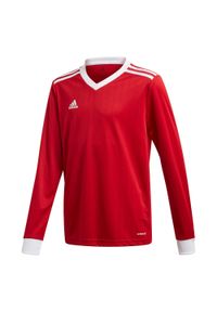 Adidas - Koszulka adidas Tabela 18 JSY L JR CZ5456. Kolor: wielokolorowy, biały, czerwony
