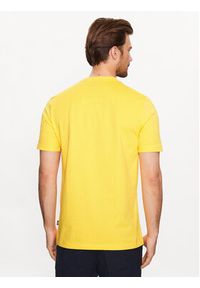 BOSS - Boss T-Shirt 50486200 Żółty Regular Fit. Kolor: żółty. Materiał: bawełna #4
