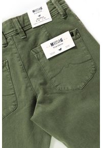 Mustang - MUSTANG SPODNIE MĘSKIE 5P CHINO DUSKY GREEN 1006701 6287. Wzór: aplikacja #9