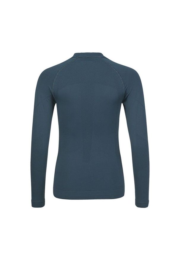 Head - Koszulka z długim rękawem damska FLEX Seamless LS. Kolor: niebieski. Materiał: dzianina, poliamid, materiał. Długość rękawa: długi rękaw. Długość: długie. Sport: tenis