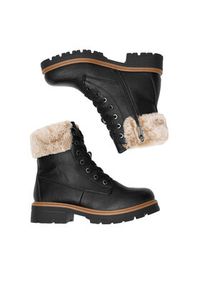 Clara Barson Trzewiki WS6331-01 Czarny. Kolor: czarny. Materiał: materiał #5