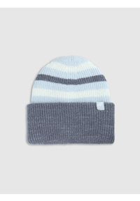4f - 4F Czapka beanie dziewczęca - multikolor Uniwersalny. Kolor: wielokolorowy