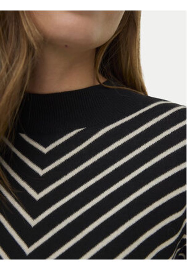 Vero Moda Sweter Capricorn 10331893 Czarny Regular Fit. Kolor: czarny