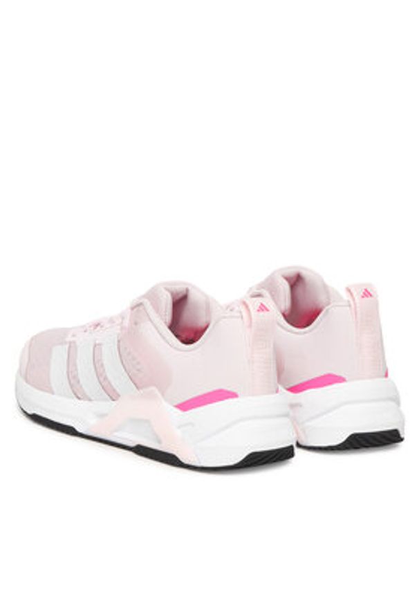 Adidas - adidas Buty na siłownię Dropset Control JQ1447 Różowy. Kolor: różowy. Materiał: materiał. Sport: fitness