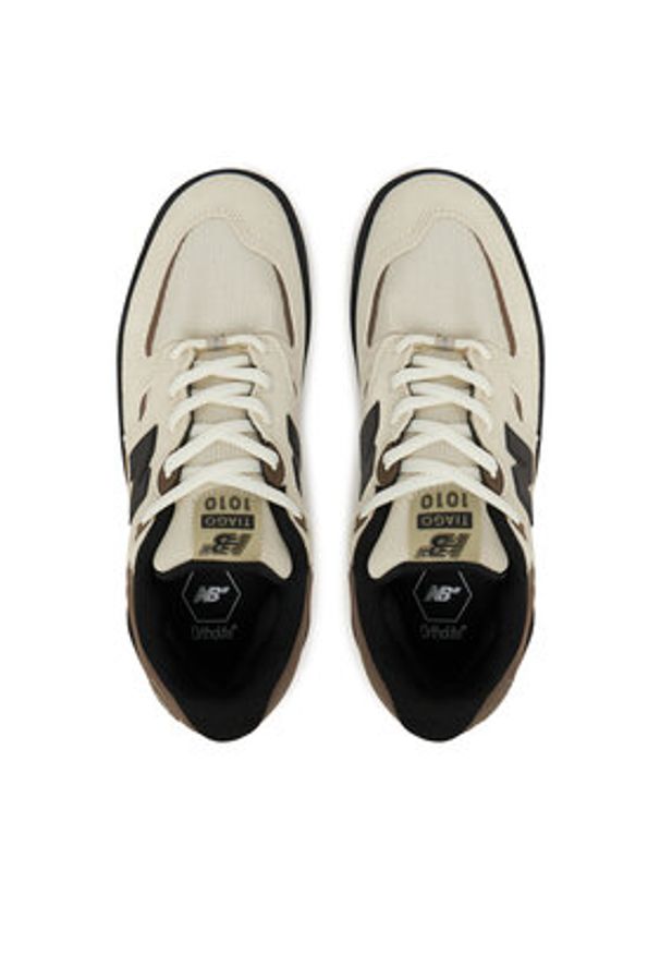 New Balance Sneakersy NM1010NS Beżowy. Kolor: beżowy. Materiał: zamsz, skóra