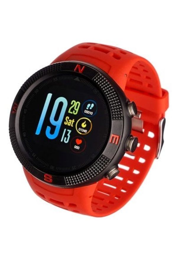 Smartwatch GARETT Sport 27 GPS Czerwony. Rodzaj zegarka: smartwatch. Kolor: czerwony. Styl: sportowy
