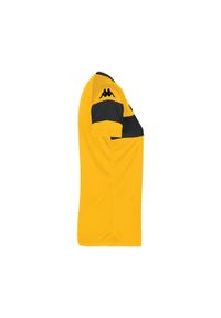 Damski jersey Kappa Dareta. Kolor: czarny, wielokolorowy, żółty. Materiał: jersey. Sport: fitness