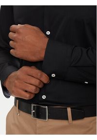 BOSS - Boss Koszula H-Hank 50519859 Czarny Slim Fit. Kolor: czarny. Materiał: bawełna #3