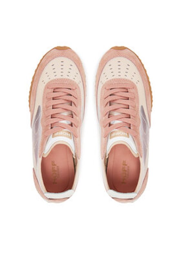 HOFF Sneakersy Tanager 12510001 Koralowy. Kolor: pomarańczowy. Materiał: zamsz, skóra