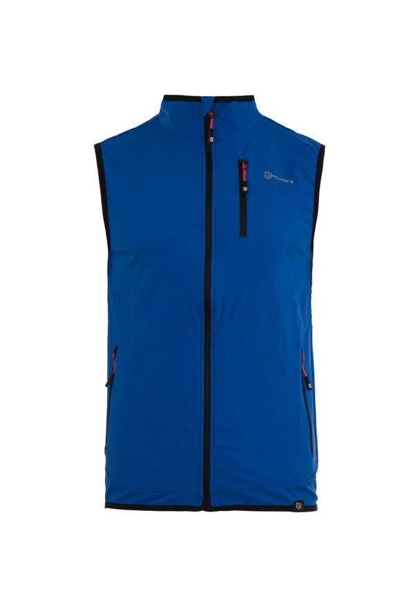 Munkees - Męski Vest McKees Callangate Royal Blue - luksusowa wełna L.. Kolor: wielokolorowy. Materiał: elastan, poliamid