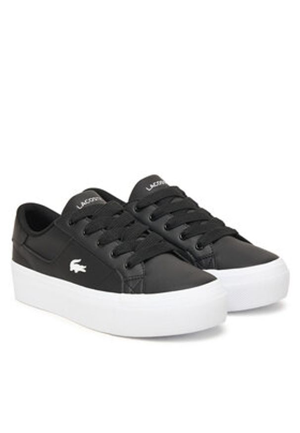 Lacoste Sneakersy Ziane 7-50CFA0035 Czarny. Kolor: czarny. Materiał: skóra