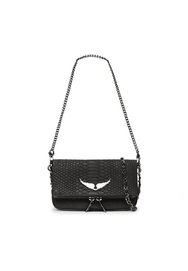 Torebka Zadig&Voltaire. Kolor: czarny. Styl: rockowy