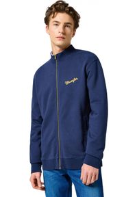 Wrangler - MESKA BLUZA WRANGLER FUNNEL NECK ZIP NAVY 112350547 #1