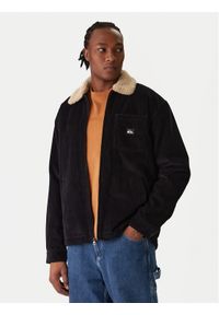 Quiksilver Kurtka przejściowa Dna Sherpa Harrington EQYJK04201 Czarny Regular Fit. Kolor: czarny. Materiał: bawełna #1