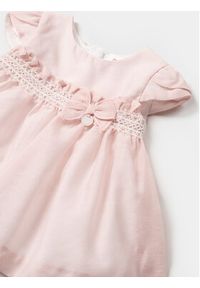 Mayoral Sukienka elegancka 1822 Różowy Regular Fit. Kolor: różowy. Materiał: syntetyk. Styl: elegancki #4