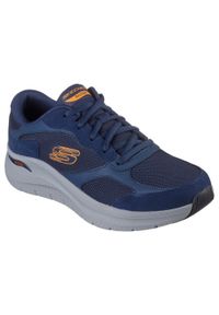 skechers - Tenisówki Skechers Model Arch Fit 2.0 - The K Kolor Niebieski. Kolor: niebieski. Materiał: syntetyk, tkanina