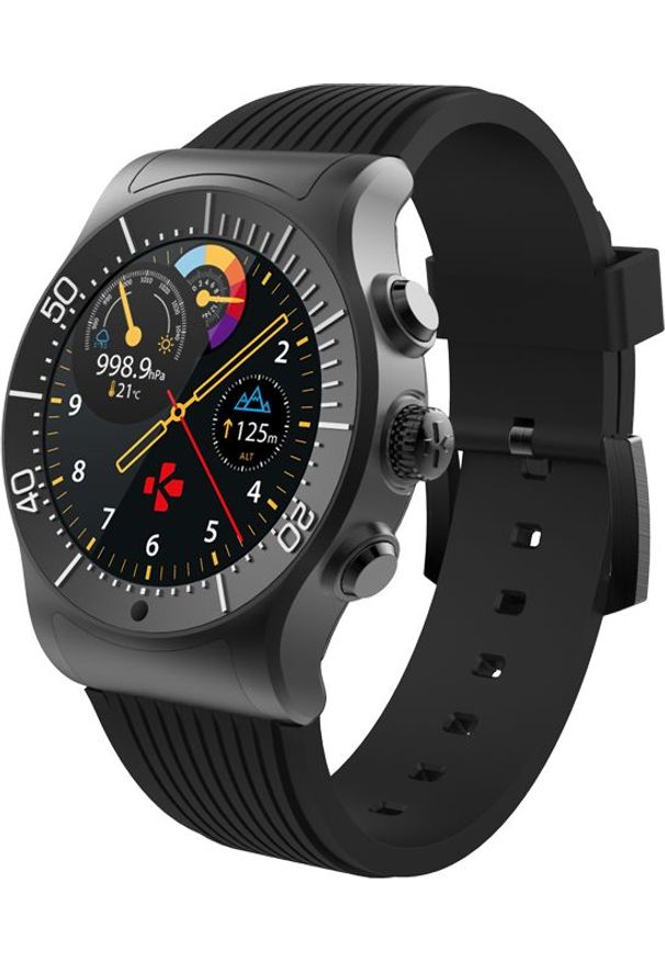 Czarny zegarek MYKRONOZ smartwatch