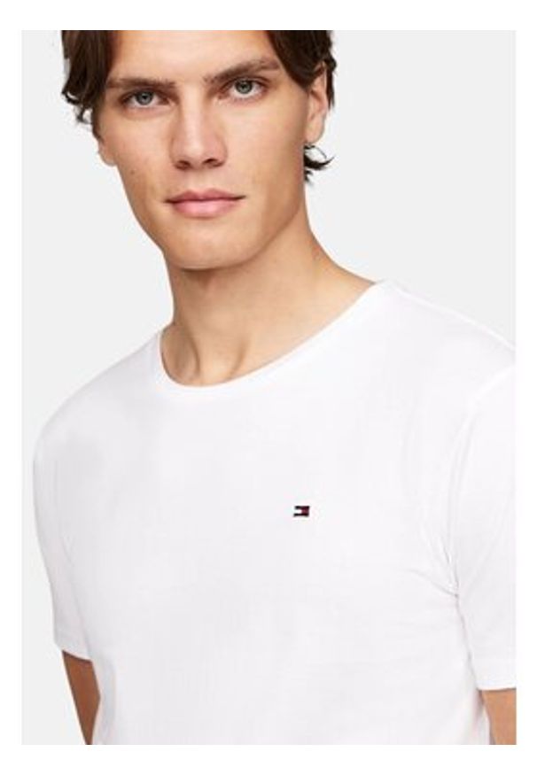 TOMMY HILFIGER - Tommy Hilfiger Komplet t-shirtów UM0UM03379 Biały Regular Fit. Kolor: biały. Materiał: bawełna