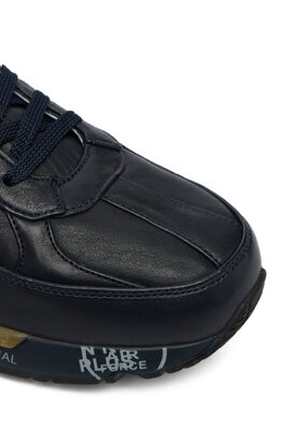 Premiata Sneakersy Mase Var 7082 Granatowy. Kolor: niebieski. Materiał: skóra