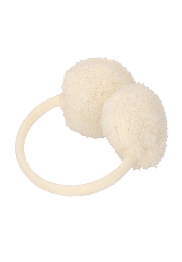 HEAT KEEPER - Nauszniki damskie - Teddy Wool - Woolwhite - One Size. Kolor: biały. Materiał: poliester. Styl: elegancki