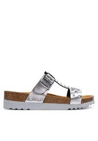 Klapki Scholl. Kolor: srebrny #1