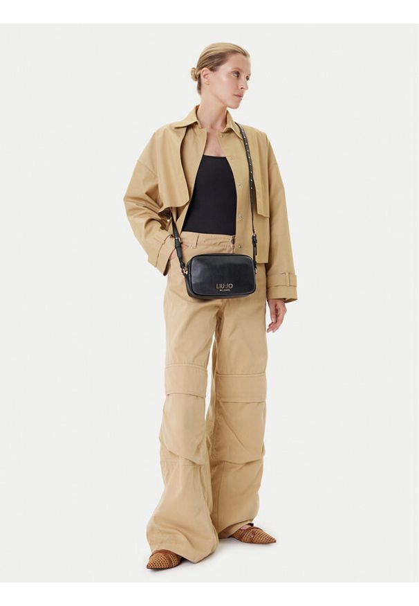 Liu Jo Torebka Ecs S Camera Case AF5137 E0058 Czarny. Kolor: czarny. Materiał: skórzane