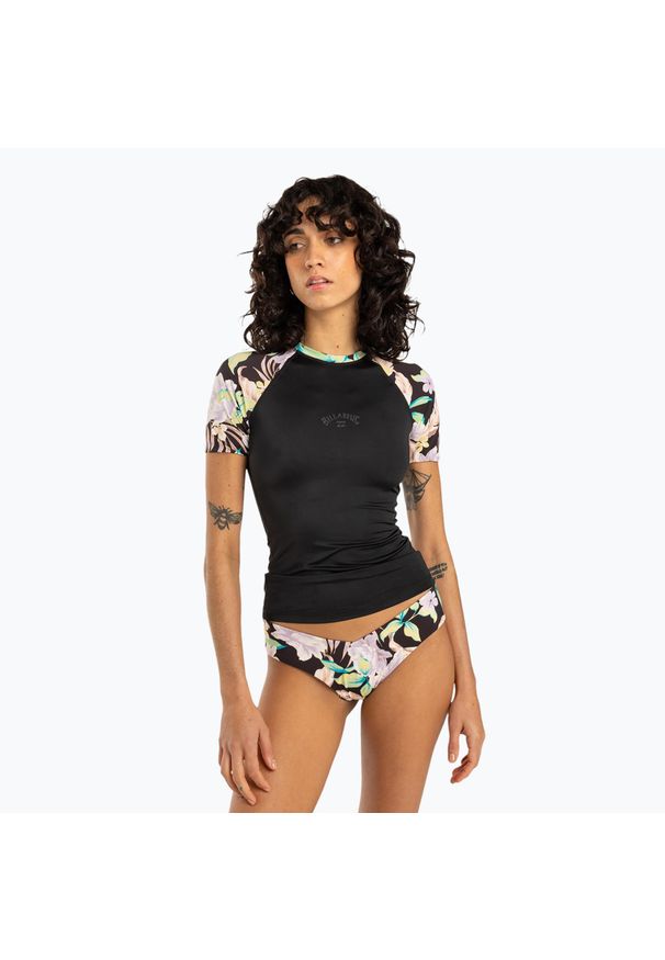 Koszulka do pływania damska Billabong Surf Capsule. Kolor: czarny