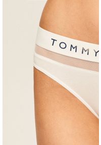 TOMMY HILFIGER - Tommy Hilfiger - Figi. Kolor: biały. Materiał: materiał #3