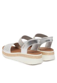 skechers - Skechers Sandały Bobs Sun Ray 114415/SIL Srebrny. Kolor: srebrny. Materiał: skóra #3