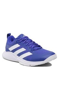 Adidas - adidas Buty halowe Court Team Bounce 2.0 Shoes HR0608 Niebieski. Kolor: niebieski. Materiał: materiał