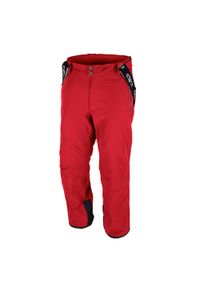 Spodnie męskie narciarskie CMP 3W04467. Kolor: czerwony. Sezon: zima. Sport: narciarstwo #1