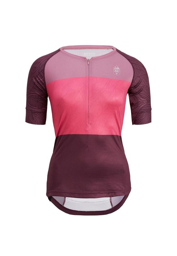 Damski jersey Silvini Stabina. Kolor: fioletowy, wielokolorowy, różowy. Materiał: jersey