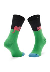 Happy-Socks - Happy Socks Zestaw 2 par wysokich skarpet dziecięcych KCAT02-9300 Kolorowy. Materiał: materiał. Wzór: kolorowy #3