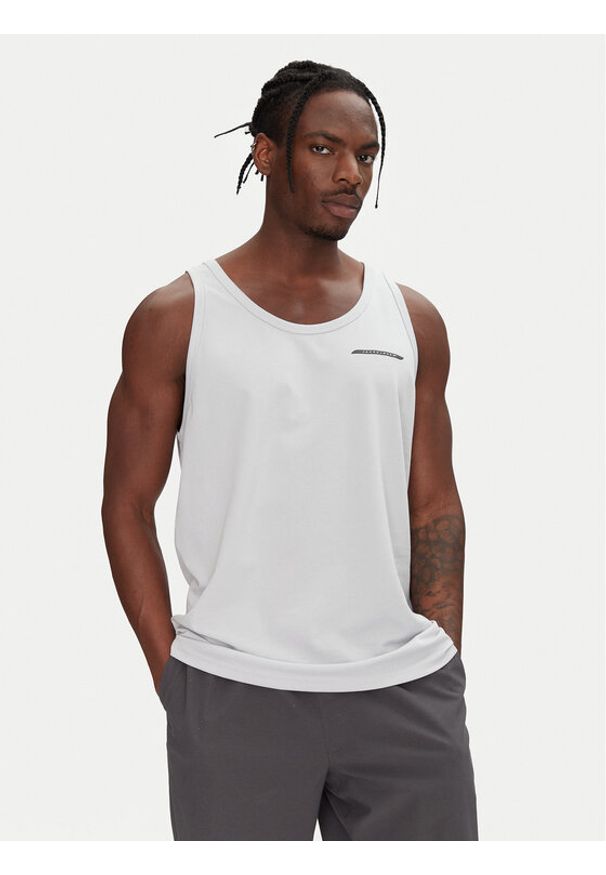 Jack & Jones Tank top Fusion 12276614 Szary Regular Fit. Kolor: szary. Materiał: syntetyk, bawełna