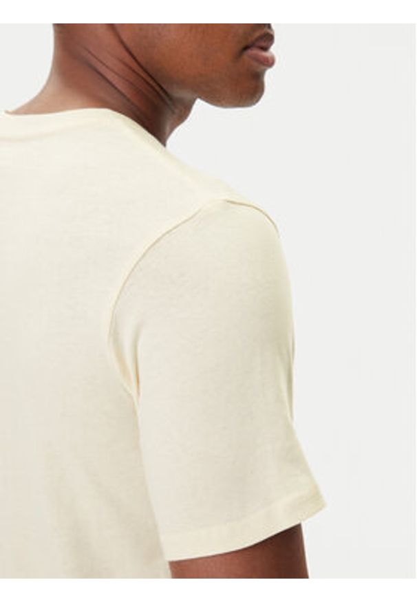 Jack & Jones T-Shirt York 12283800 Écru Relaxed Fit. Materiał: bawełna