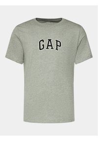 GAP - Gap T-Shirt 570044-01 Szary Regular Fit. Kolor: szary. Materiał: bawełna