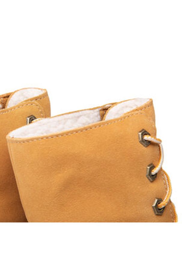 Timberland Trapery Authentic TB08329R2311 Brązowy. Kolor: brązowy. Materiał: nubuk, skóra