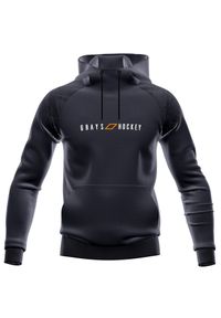 GRAYS - Bluza z kapturem dla dzieci Grays Hockey GTS. Typ kołnierza: kaptur. Kolor: czarny #1