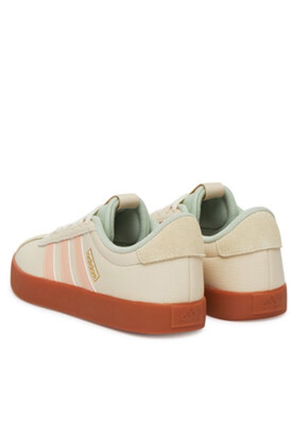 Adidas - adidas Sneakersy VL COURT 3.0 JP5348 Beżowy. Kolor: beżowy. Materiał: materiał, syntetyk