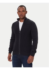 JOOP! Jeans Kardigan Olegor 30048178 Granatowy Modern Fit. Kolor: niebieski. Materiał: bawełna #1