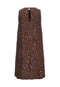 JJXX Sukienka letnia Mira 12268432 Brązowy Relaxed Fit. Kolor: brązowy. Materiał: wiskoza. Sezon: lato #6