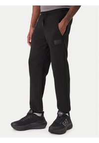 EA7 Emporio Armani Spodnie dresowe 7M001367 AF22262 UC001 Czarny Regular Fit. Kolor: czarny. Materiał: bawełna #1