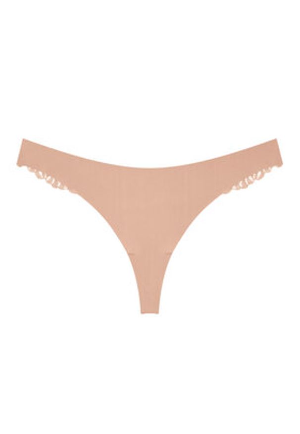 Triumph Stringi Pretty 10222212 Beżowy. Kolor: beżowy. Materiał: syntetyk