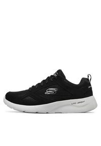 skechers - Skechers Sneakersy Dynamight 2.0 58363/BLK Czarny. Kolor: czarny. Materiał: materiał #5