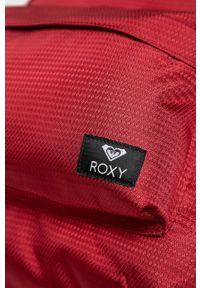 Roxy - Plecak. Kolor: czerwony. Materiał: poliester, materiał. Wzór: gładki #5
