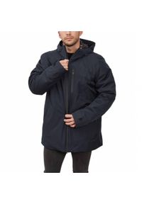 Geox - Kurtka GEOX M0421C T2552 M CLINTFORD MD PARKA Niebieski. Kolor: niebieski. Materiał: tkanina