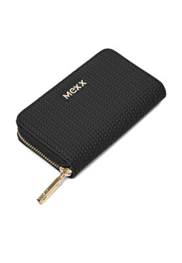 MEXX Portfel CEO-MEXX-W1-002-SS26 Czarny. Kolor: czarny. Materiał: skóra