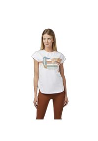 VESTRUM - Koszulka damska Vestrum Portovenere. Kolor: biały. Wzór: nadruk. Sport: fitness #1
